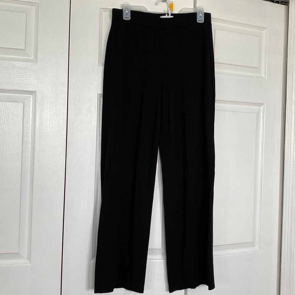 Dkny pure black stretch pants